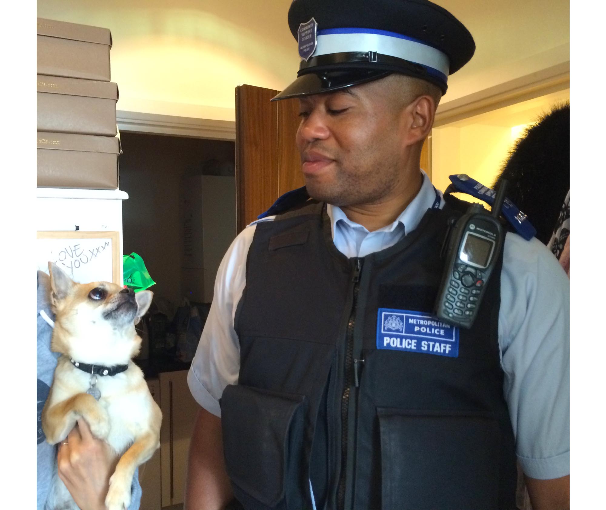 Dog blog entry: The Barky Police!