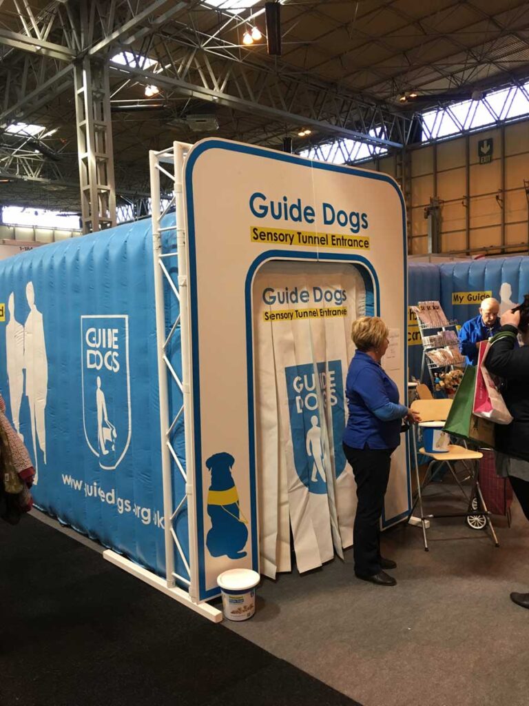 Guide Dogs experience display