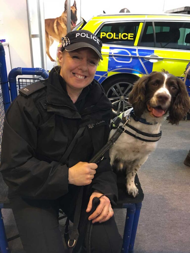 Police with dog